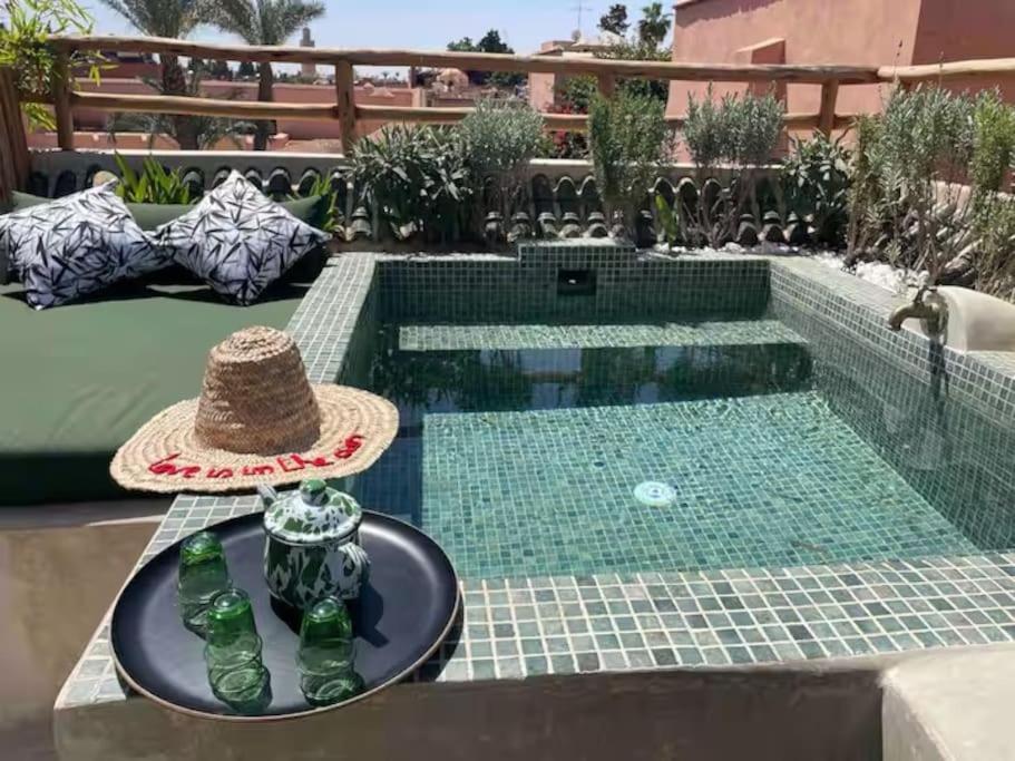 Riad Ptit Kech, Bassin Terrasse - Petits Dejeuners มาร์ราเกช ภายนอก รูปภาพ